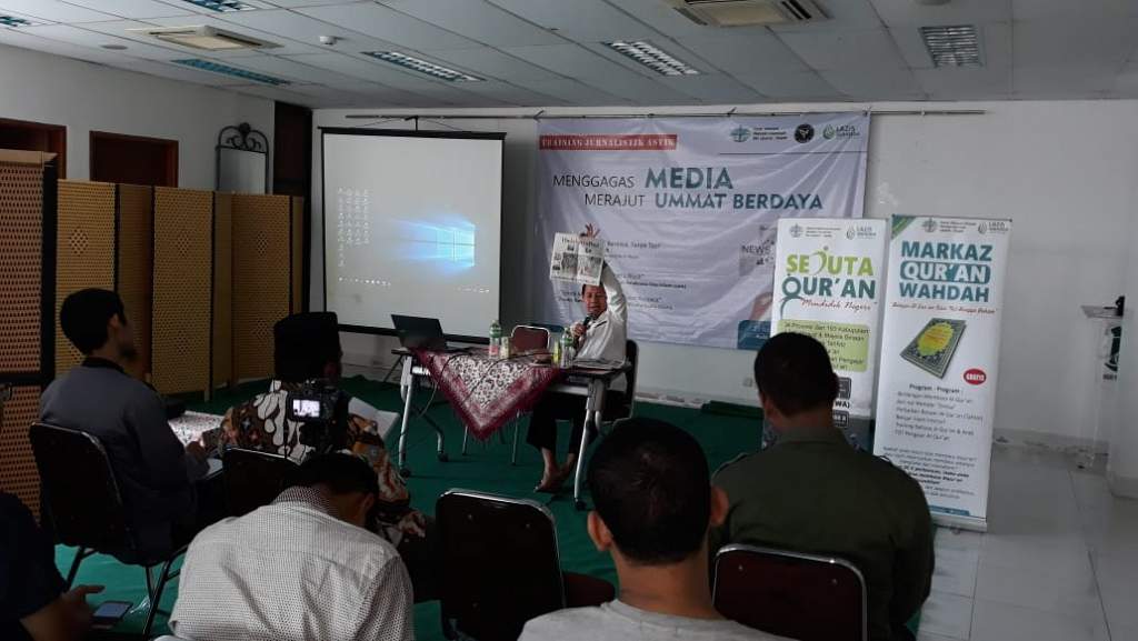 Wahdah Islamiyah dan Forum Jurnalis Muslim Gelar Pelatihan Jurnalistik